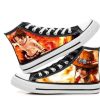 chaussure one piece ace aux poings ardent 15089512480804 - One Piece Shoes