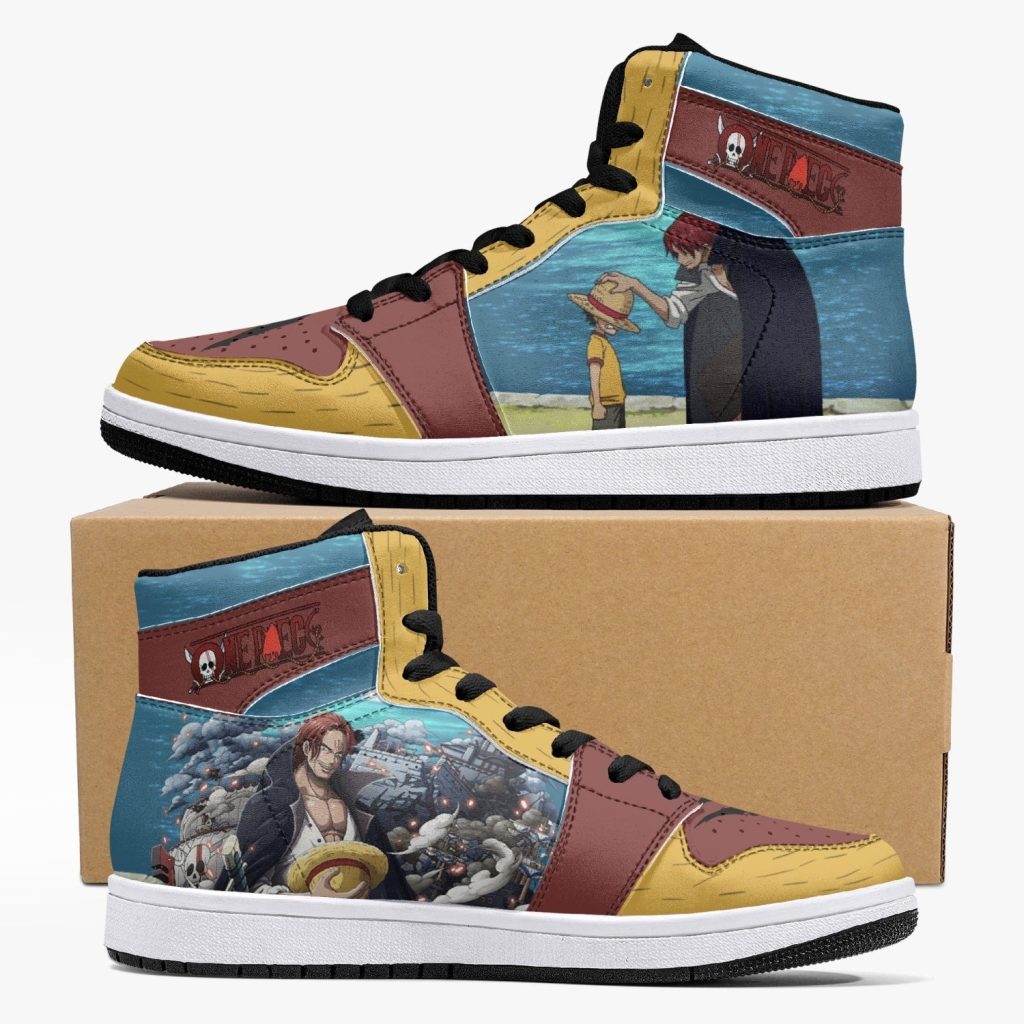 luffy and shanks one piece j force shoes - One Piece Shoes