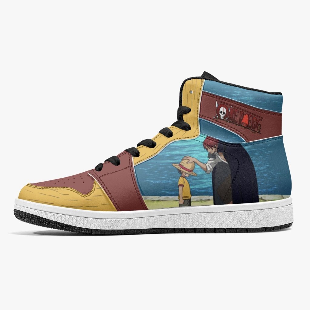 luffy and shanks one piece j force shoes 22 - One Piece Shoes