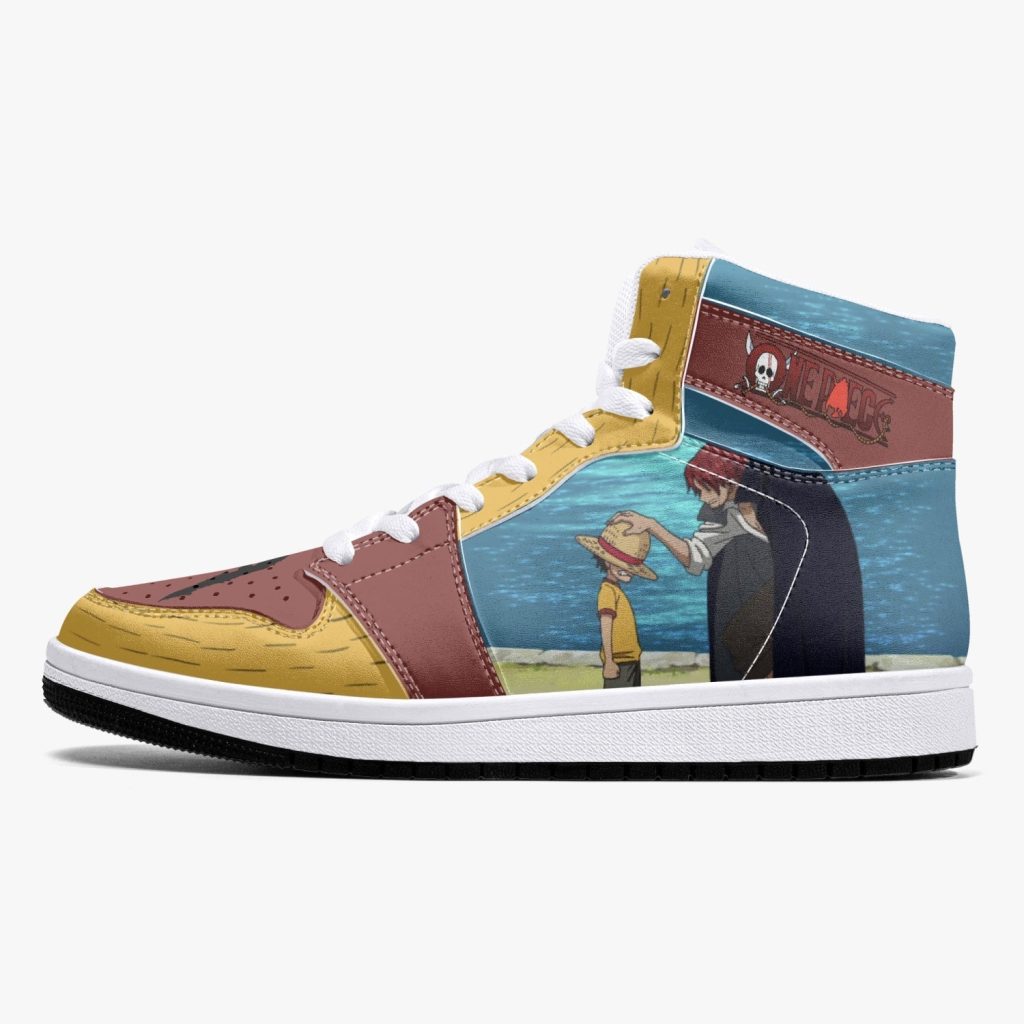 luffy and shanks one piece j force shoes 9 - One Piece Shoes