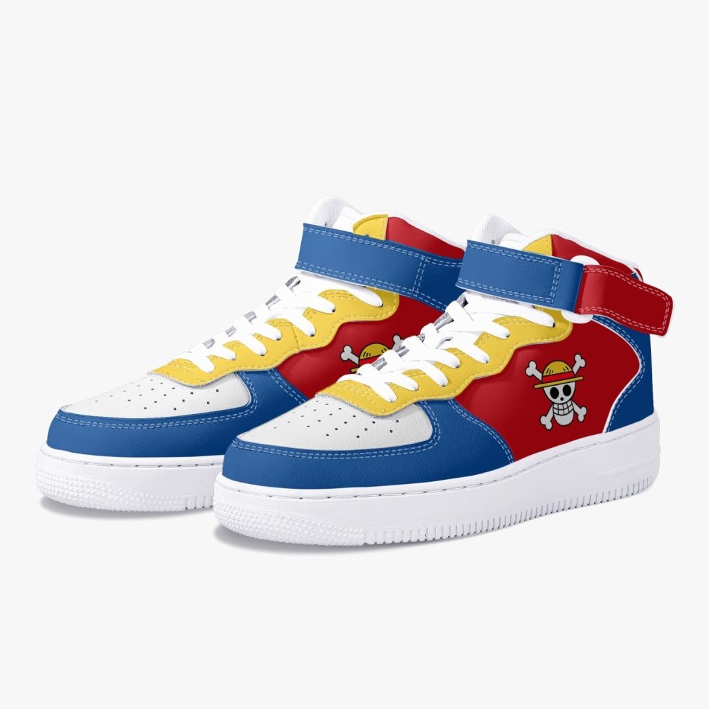monkey d luffy one piece high top kamikaze shoes - One Piece Shoes