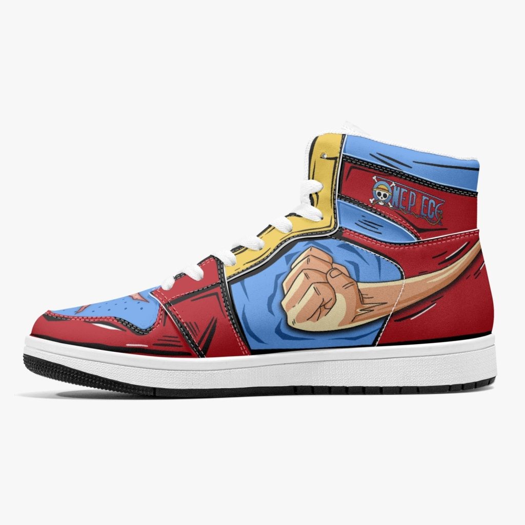 monkey d luffy fist one piece j force shoes 10 - One Piece Shoes