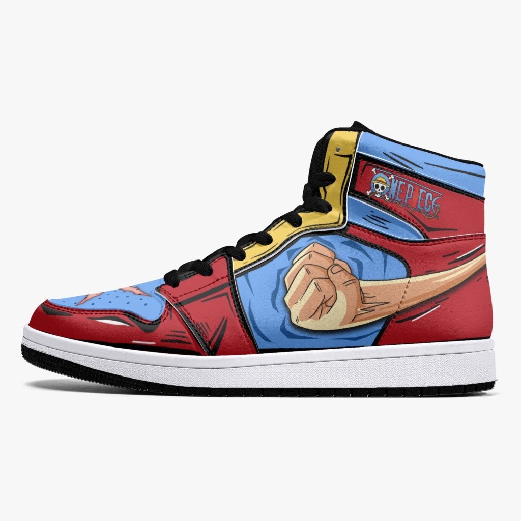 monkey d luffy fist one piece j force shoes 19 - One Piece Shoes