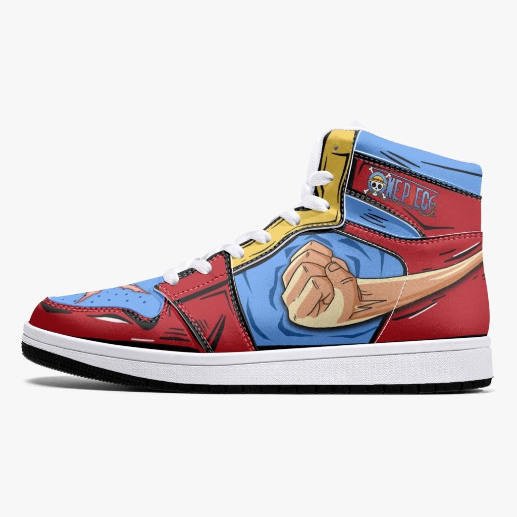 monkey d luffy fist one piece j force shoes 8 - One Piece Shoes