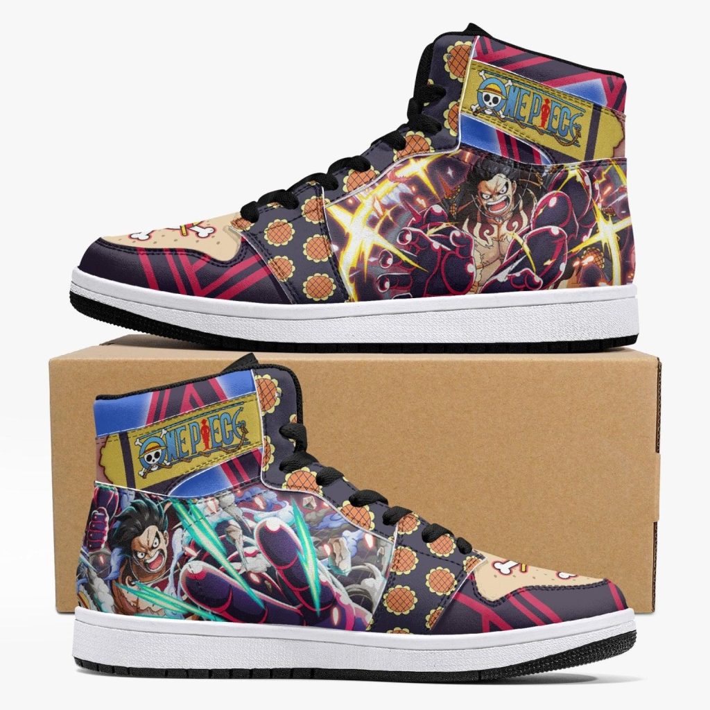 monkey d luffy gear 4th bound man one piece j force shoes - One Piece Shoes