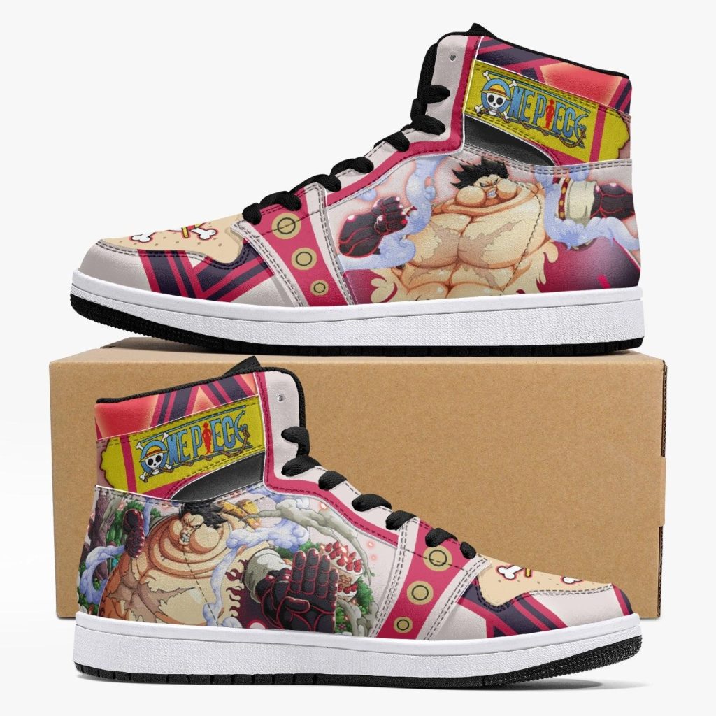 monkey d luffy gear 4th tank man one piece j force shoes - One Piece Shoes