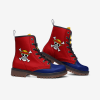 monkey d luffy one piece leather mountain boots 3 - One Piece Shoes