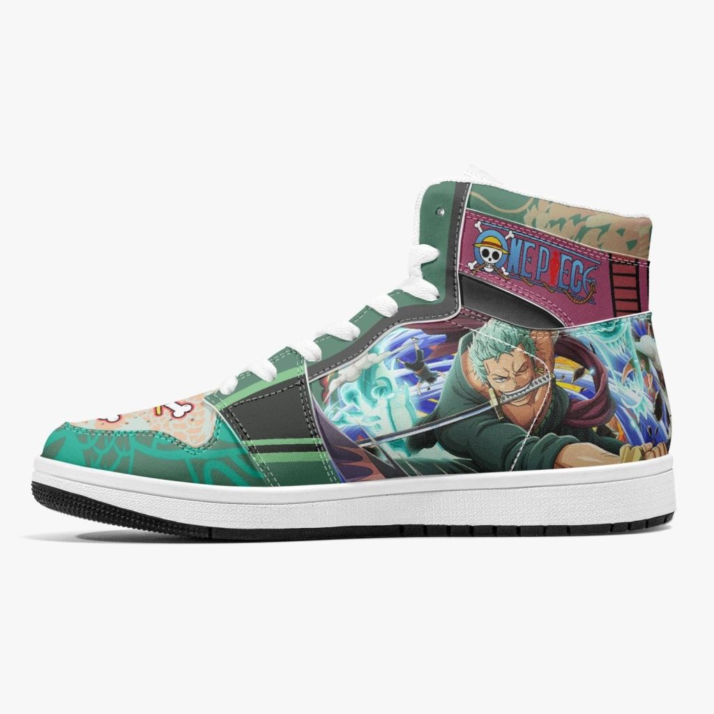 roronoa zoro timeskip one piece j force shoes y14if - One Piece Shoes