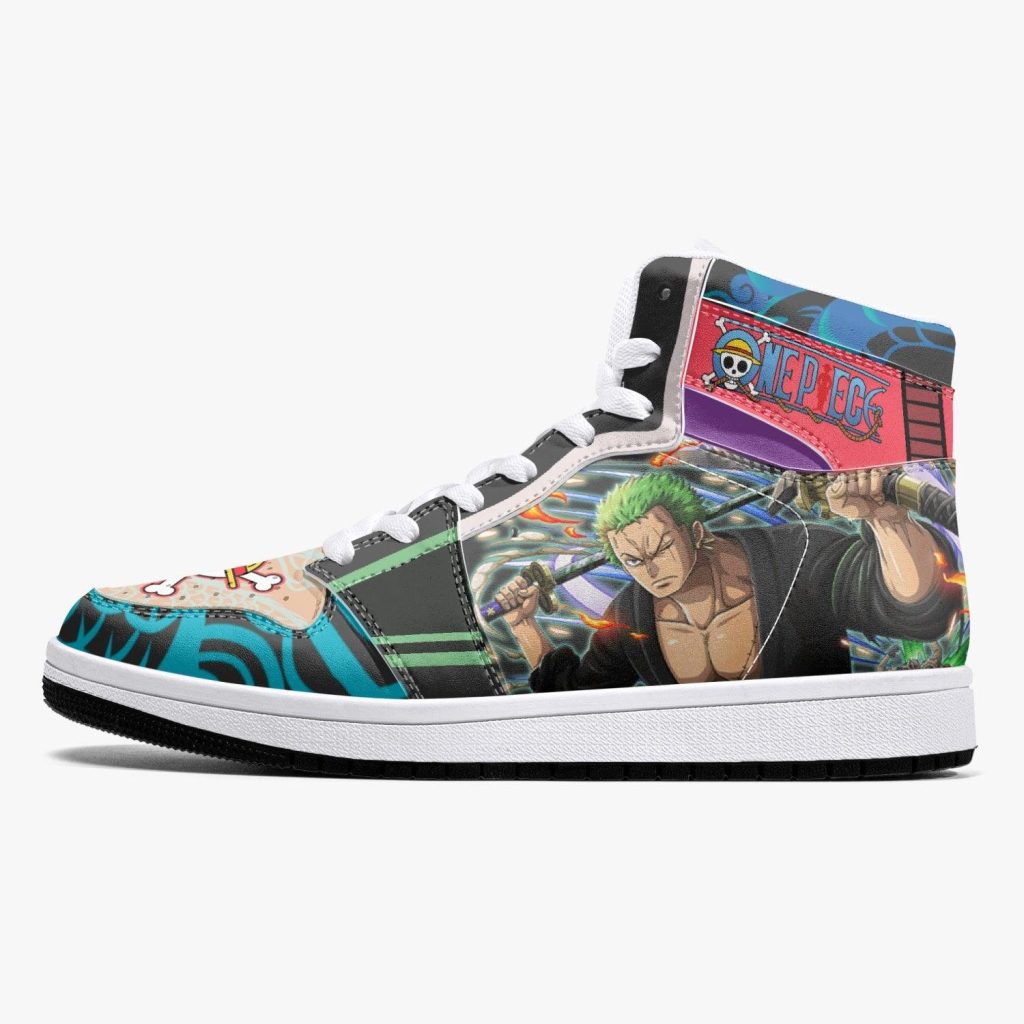 roronoa zoro wano one piece j force shoes 7553d - One Piece Shoes