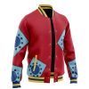 Luffy Wano Pattern OP Varsity Jacket F LEFT Mockup - One Piece Shoes