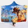 One Piece Portgas D. Ace Wearable Blanket - One Piece Shoes