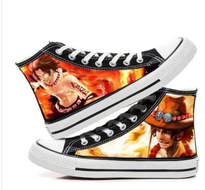 One Piece Ace Fists Shoes