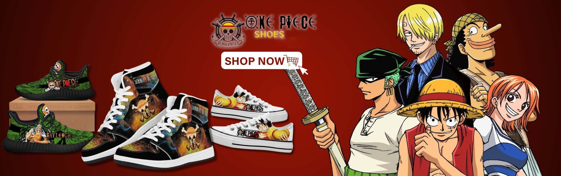 One Piece Shoes Banner - One Piece Shoes